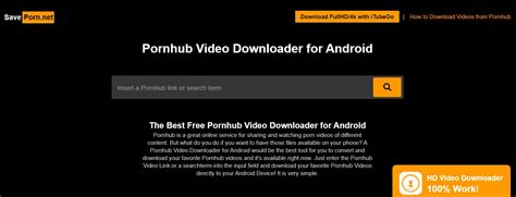 pornhub downlaod|The 7 Best Free Pornhub Downloader tools to Save PornHub。